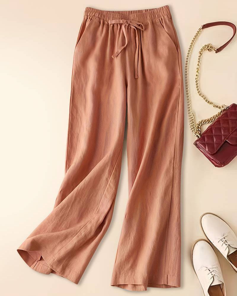 Zara | Pantalones Anchos Sin Esfuerzo