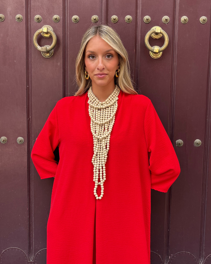 Vestido Laura rojo