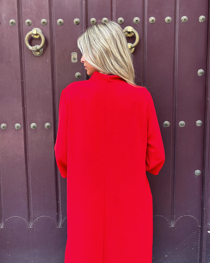 Vestido Laura rojo