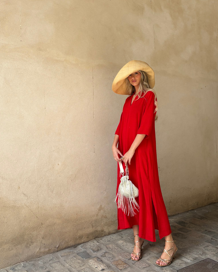 Vestido Laura rojo