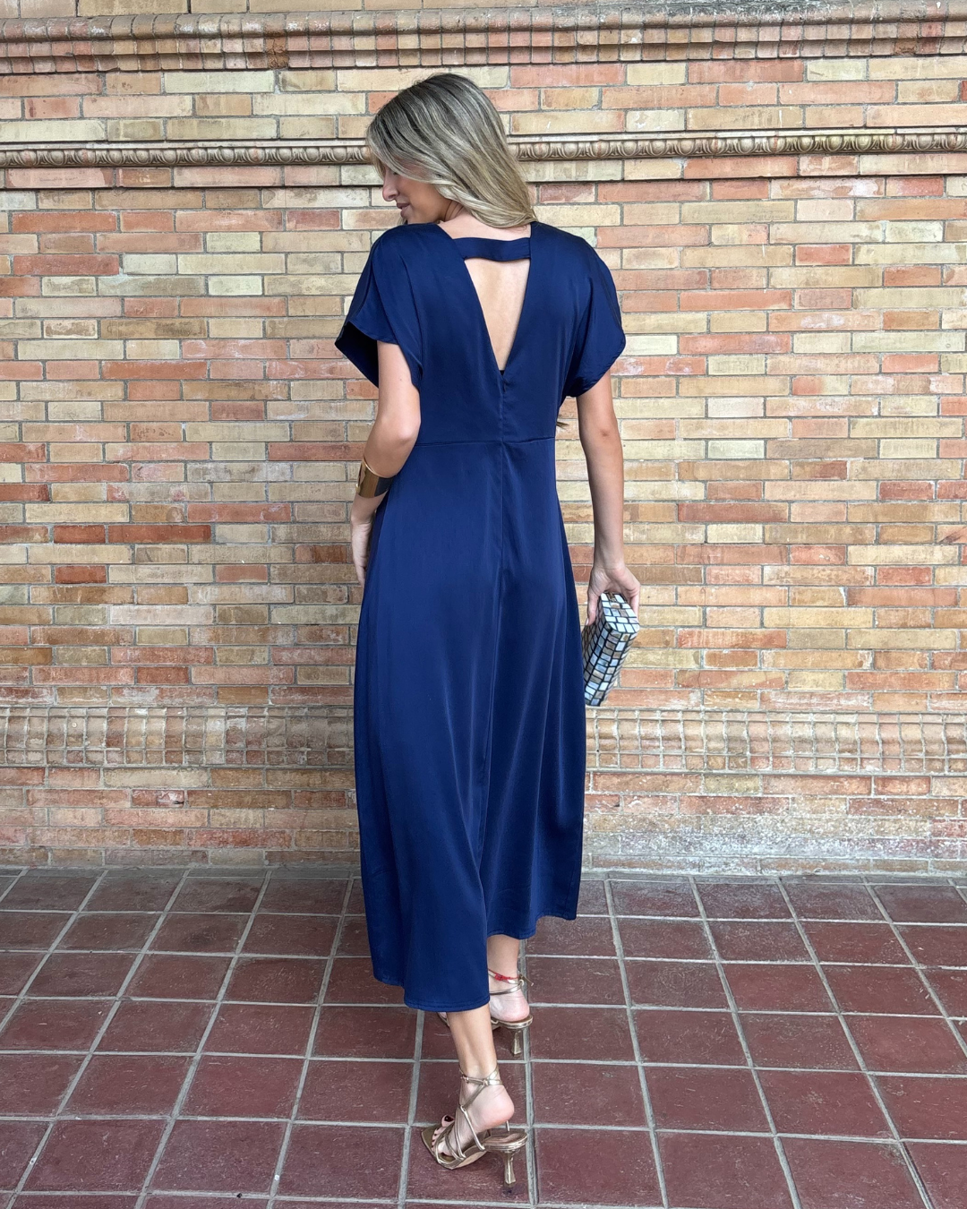 Vestido Pienza marino