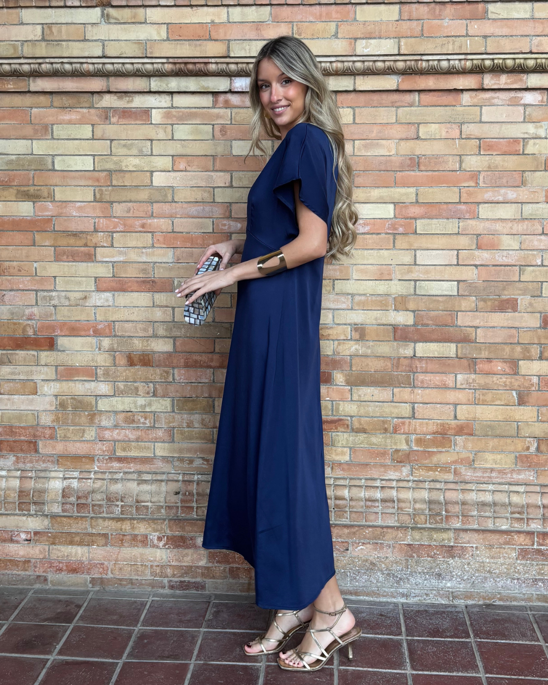 Vestido Pienza marino