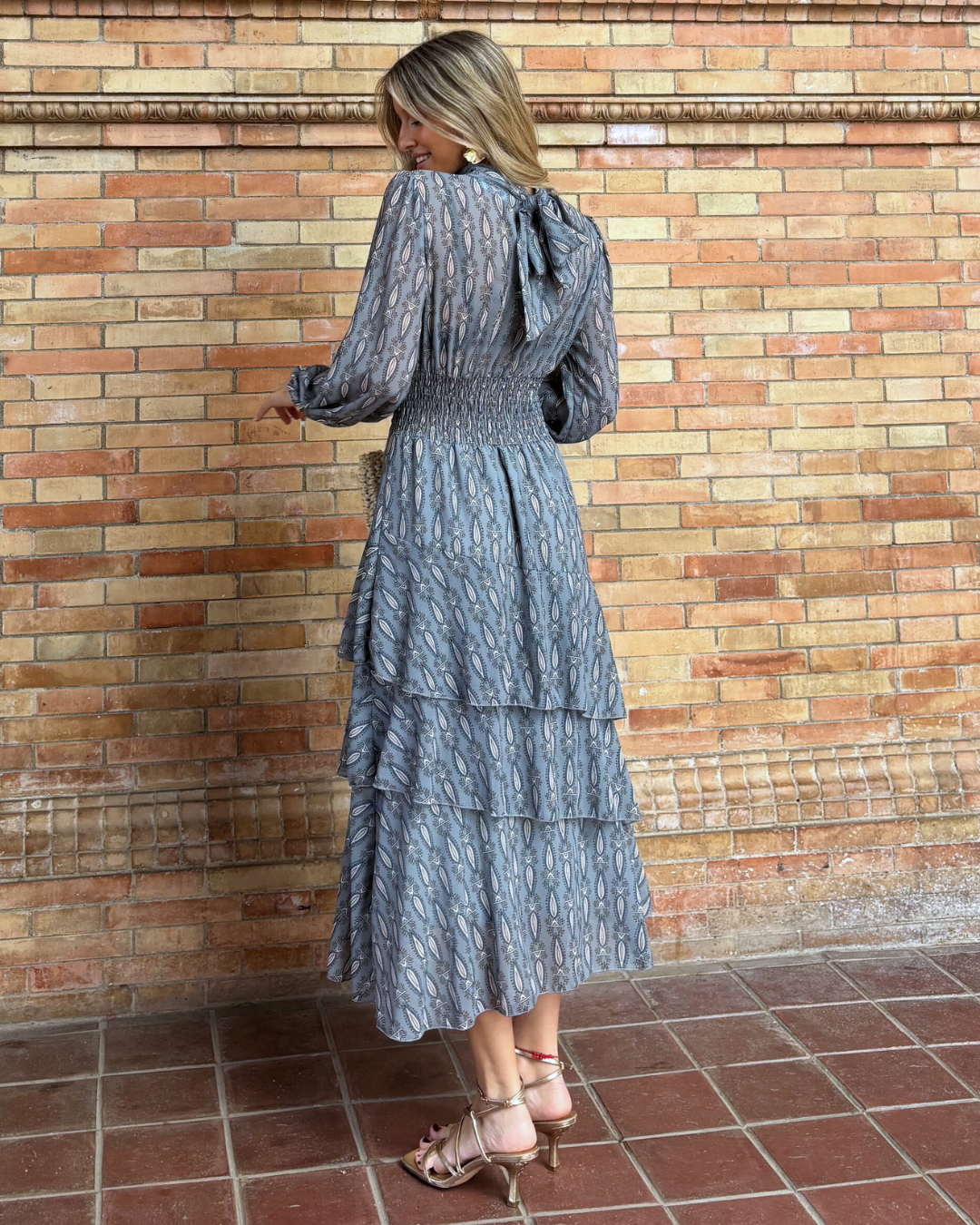 Vestido Niza gris