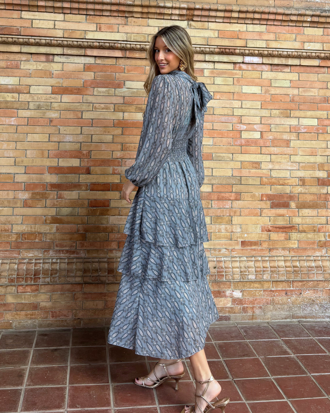 Vestido Niza gris