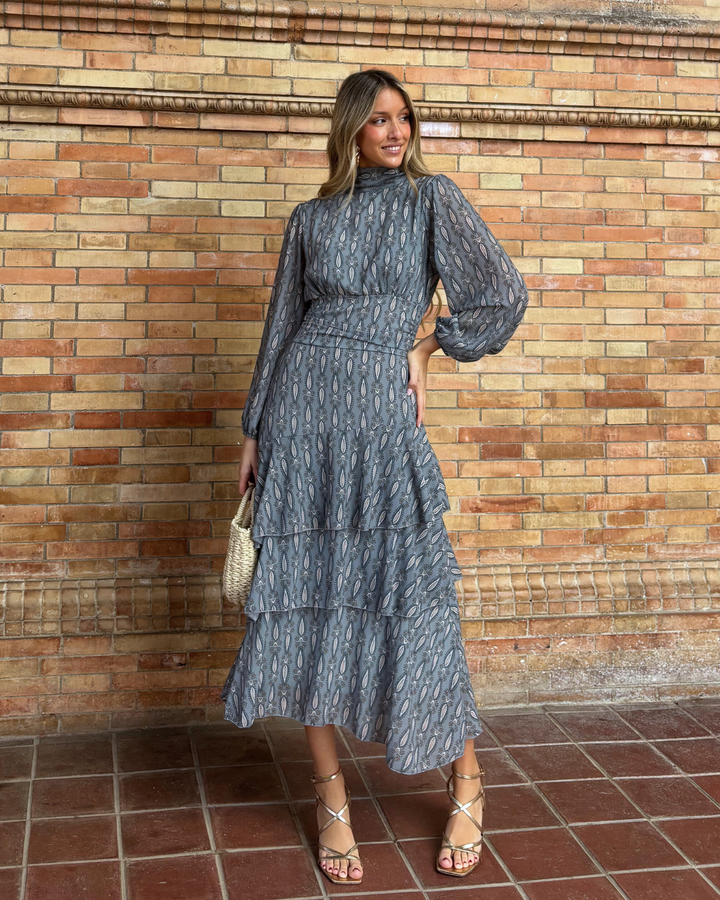 Vestido Niza gris