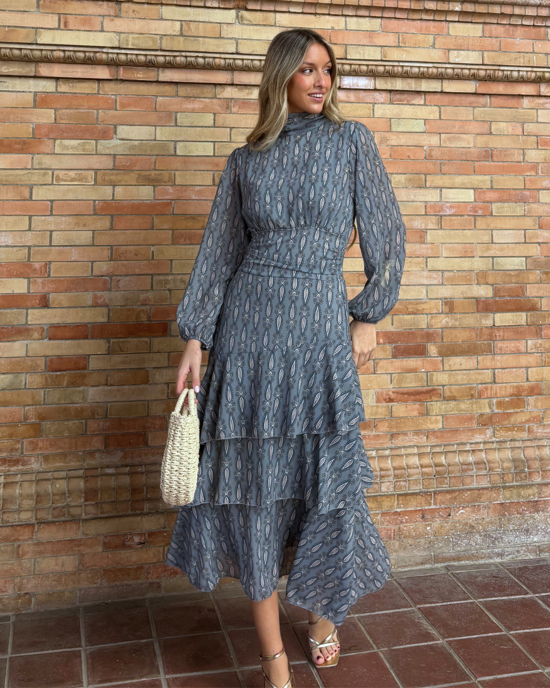 Vestido Niza gris
