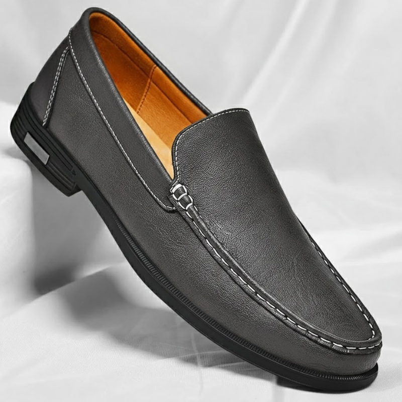PELLE – Mocasines italianos de piel