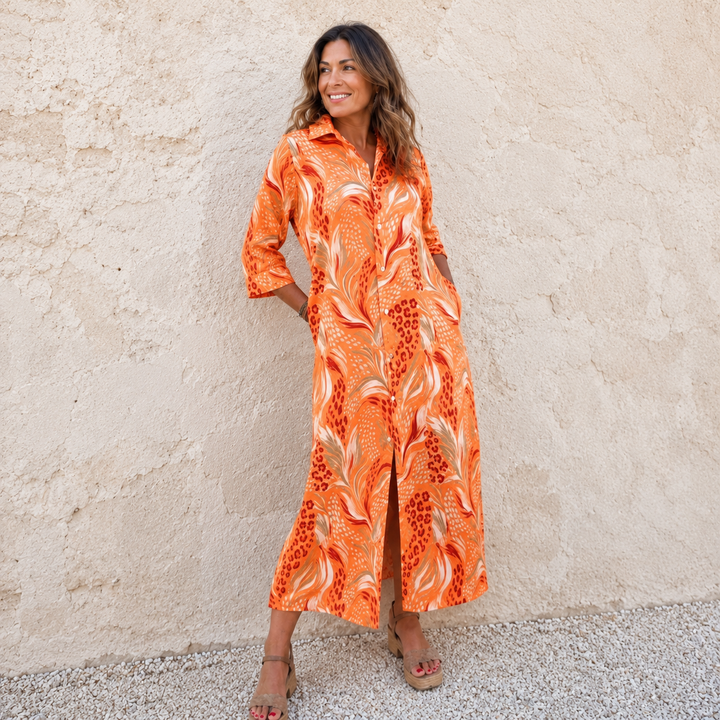 Vestido Belice naranja