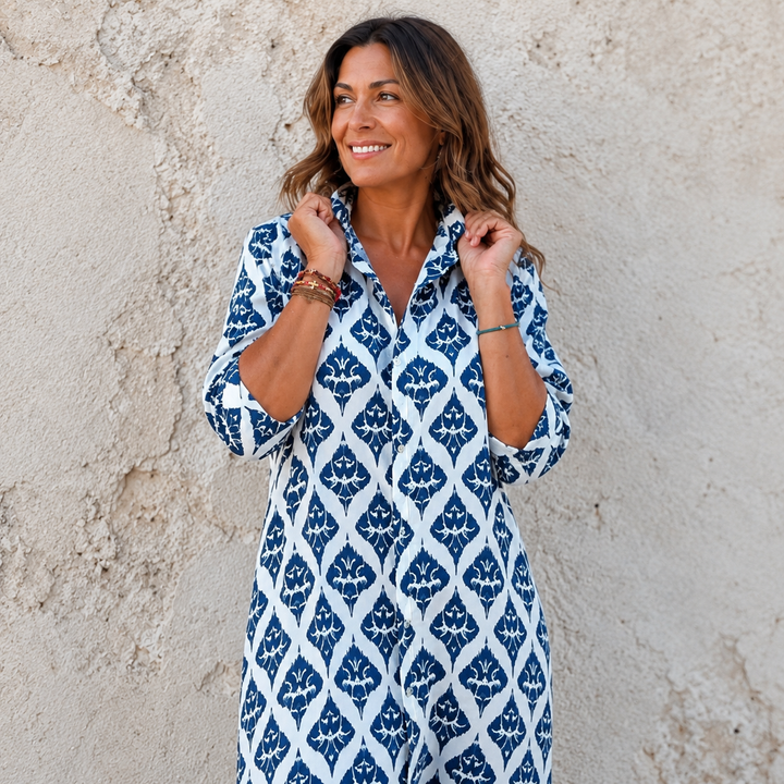 Vestido Belice marino
