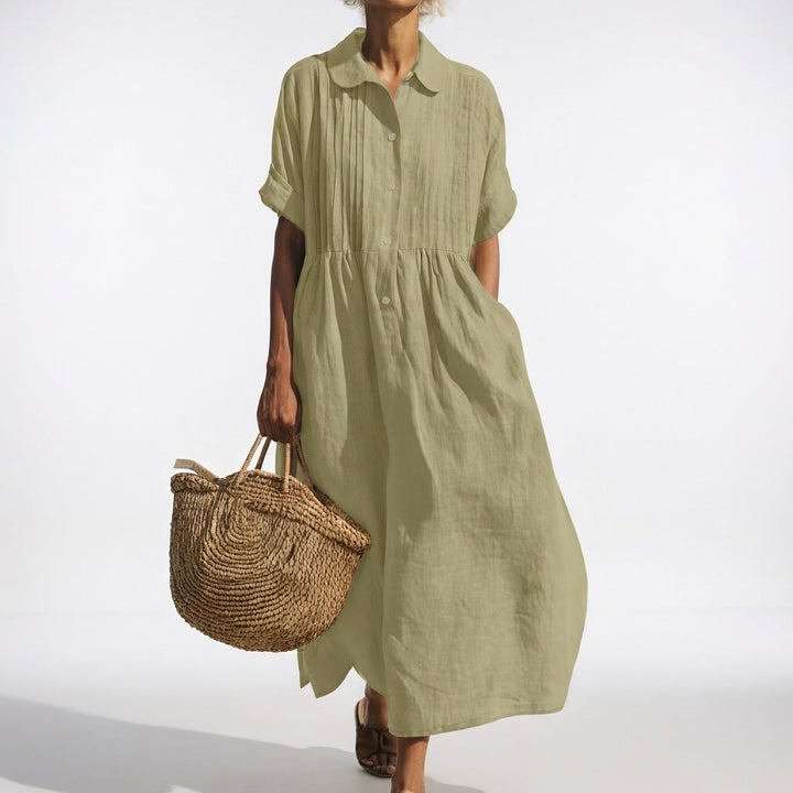 Elara™ | Shirt Dress