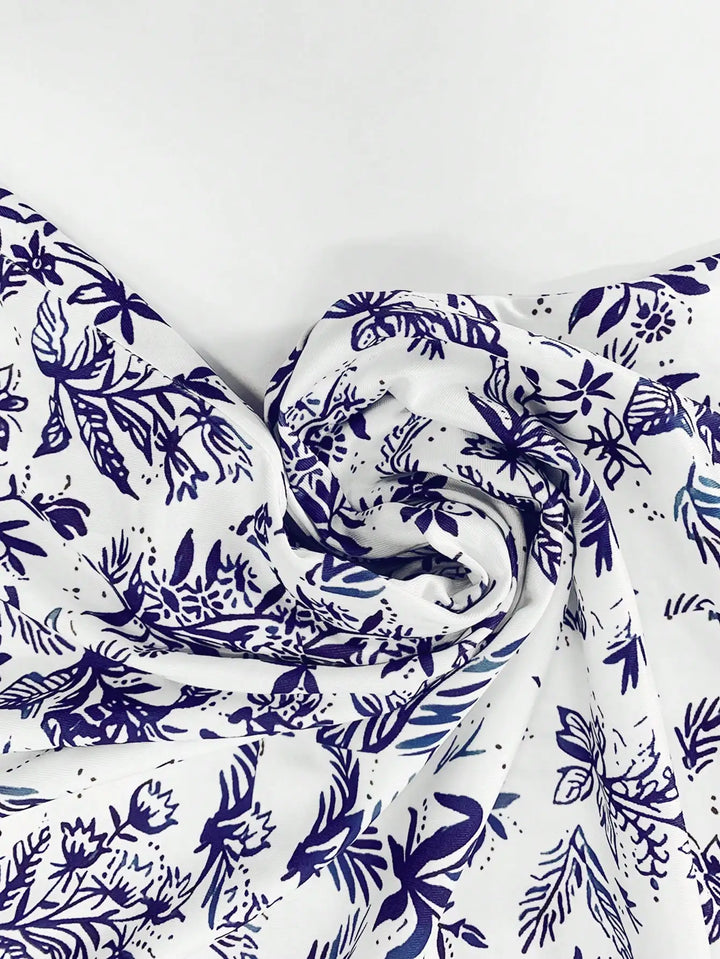 Colette | Floral Spaghetti-Strap Mini Dress