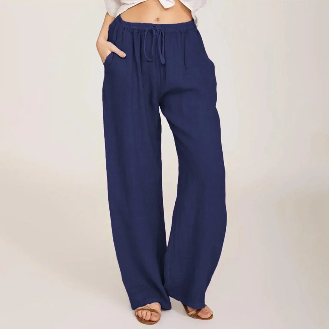 Zara | Pantalones Anchos Sin Esfuerzo