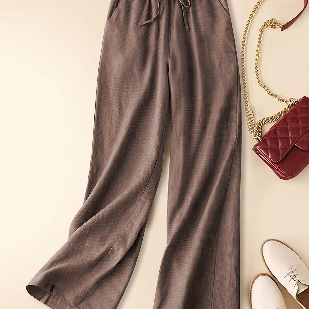 Zara | Pantalones Anchos Sin Esfuerzo