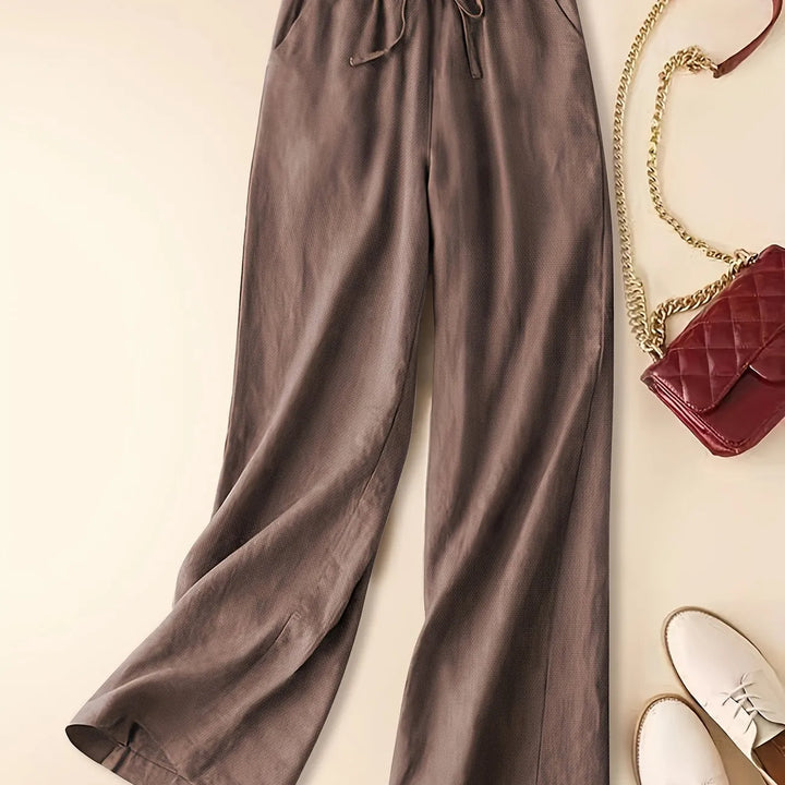 Zara | Pantalones Anchos Sin Esfuerzo