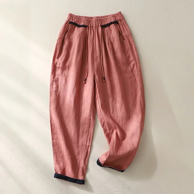 Mila | Pantalones con Cuerda Sin Esfuerzo