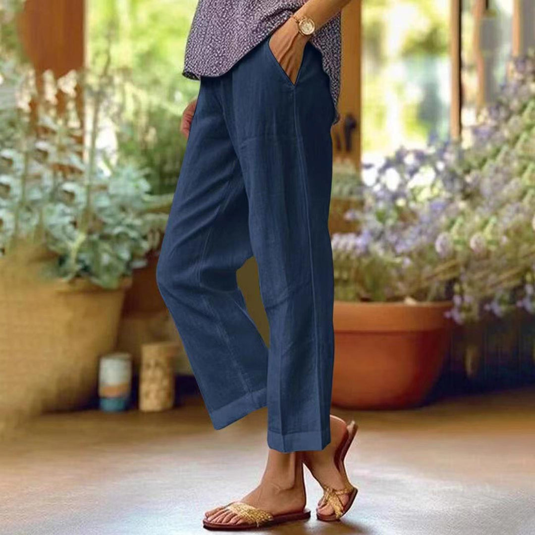 Willow | Pantalones de Lino Relajados