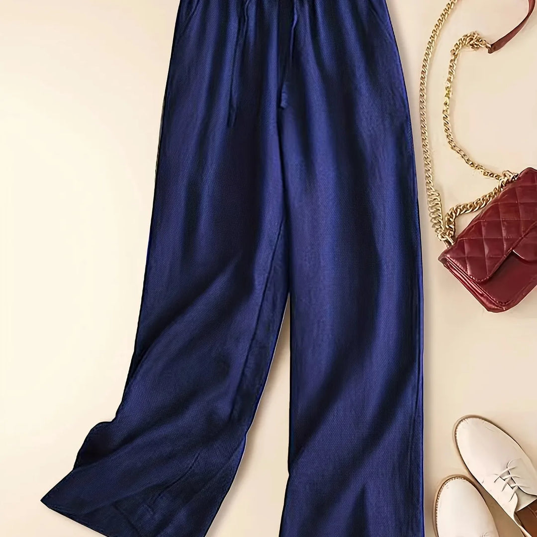 Zara | Pantalones Anchos Sin Esfuerzo