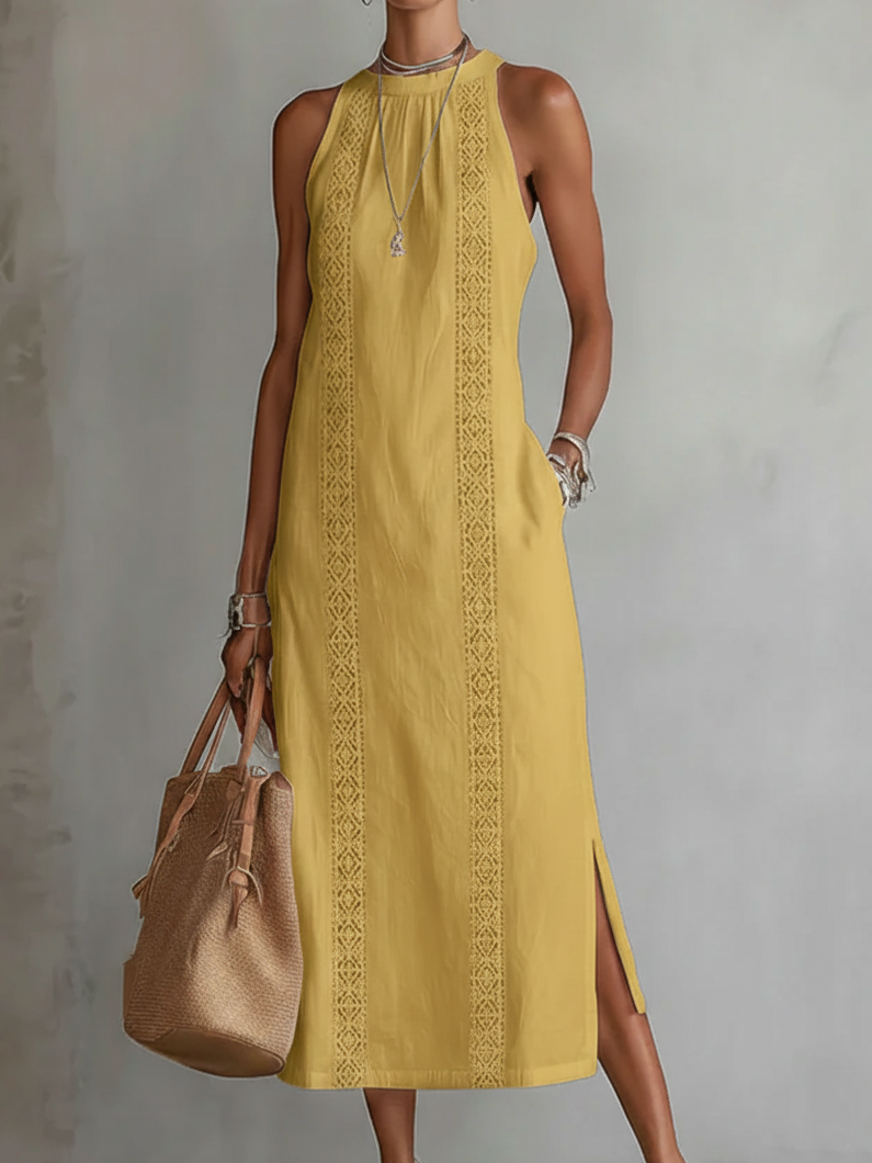 Jimena | Vestido Natural y Elegante